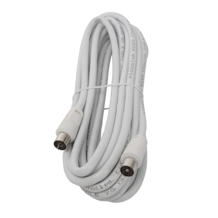 Cable de Antena Coaxial TV - Aigostar, 5 m