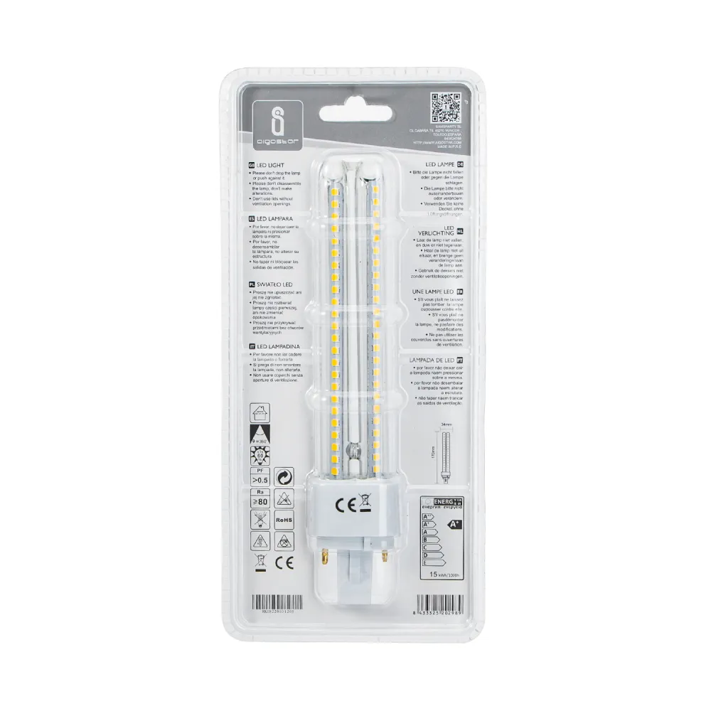 Bombilla LED B6 15W G24d-3 - AIGOSTAR