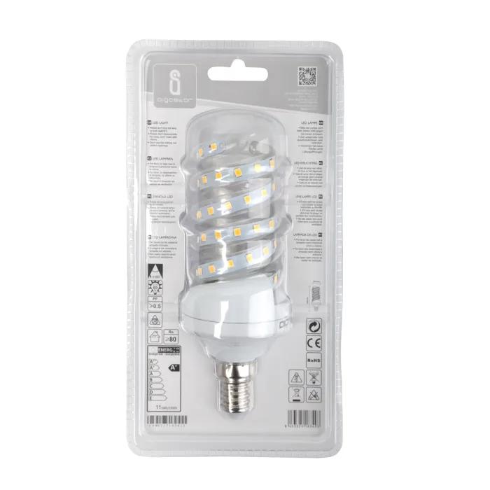 Bombilla de Espiral LED B5 11W E14 - AIGOSTAR