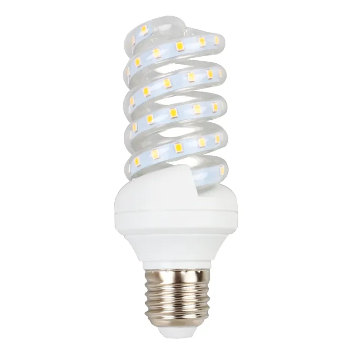 Pack 5 Bombilla de Espiral LED B5 11 W E27 - Aigostar, Fria 6400K