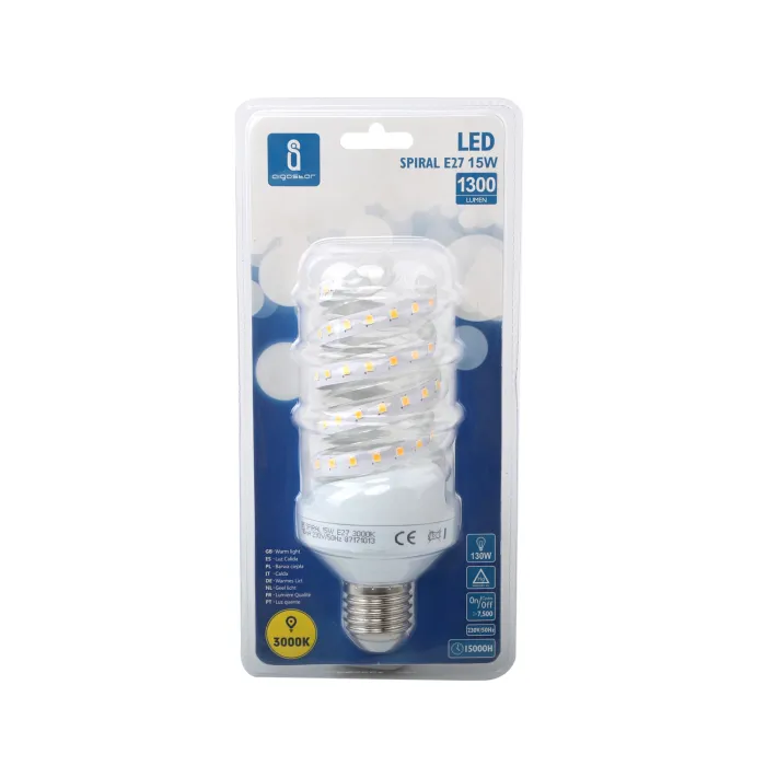 Bombilla de Espiral LED B5 15W E27 - AIGOSTAR