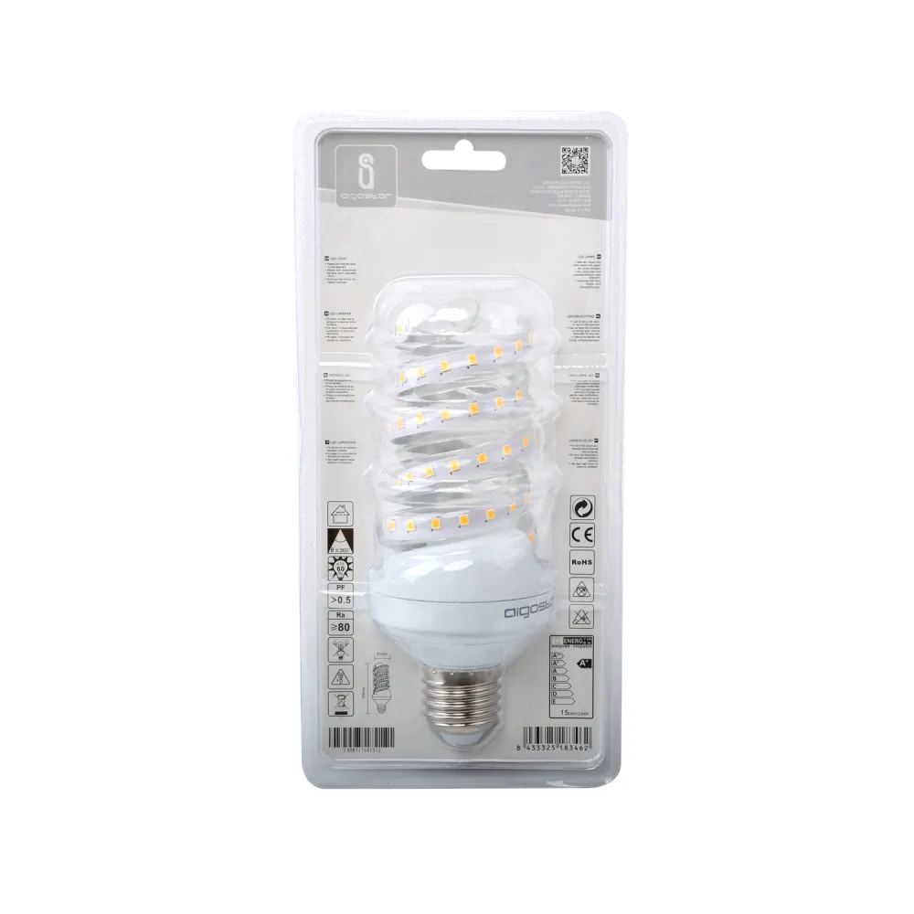 Bombilla de Espiral LED B5 15W E27 - AIGOSTAR
