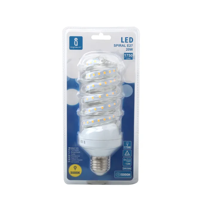 Bombilla de Espiral LED B5 20W E27 - AIGOSTAR