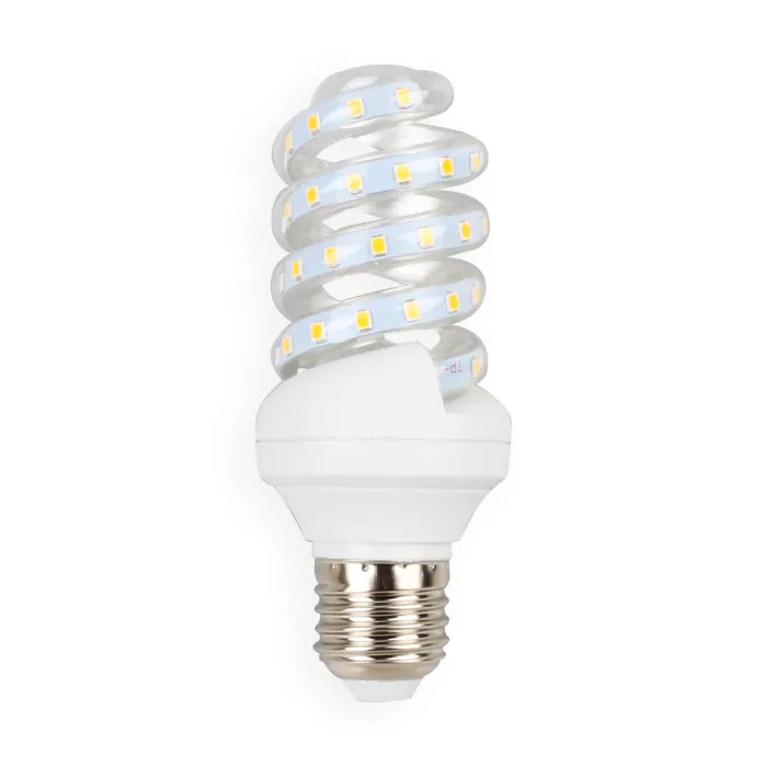 Pack 5 Bombilla de Espiral LED B5 4,9 W E27 - Aigostar, Natural 4000K