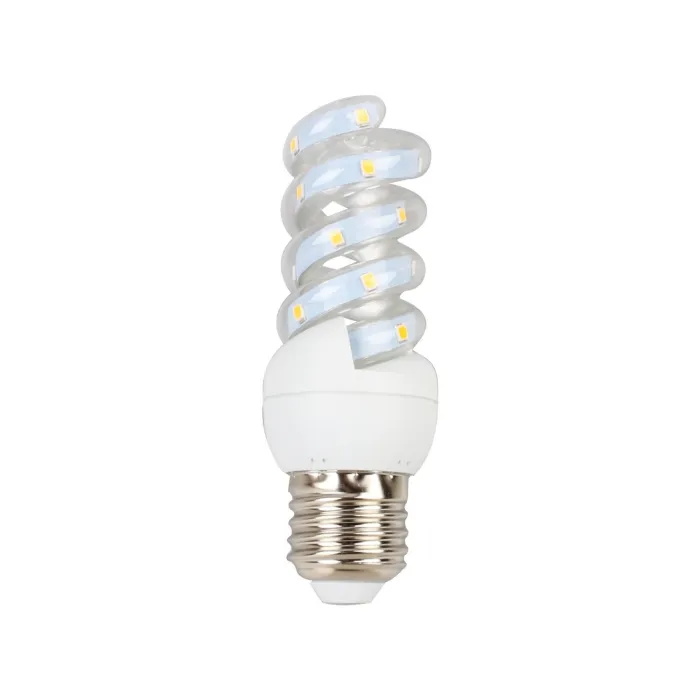 Pack 5 Bombilla de Espiral LED B5 4,9 W E27 - Aigostar, Fria 6500K