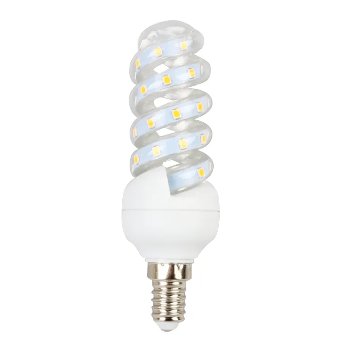 Pack 5 Bombilla de Espiral LED B5 7 W E14 - Aigostar, Fria 6400K