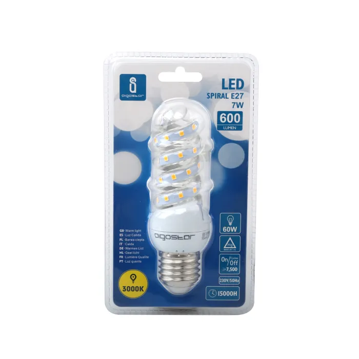 Bombilla de Espiral LED B5 7W E27 - AIGOSTAR