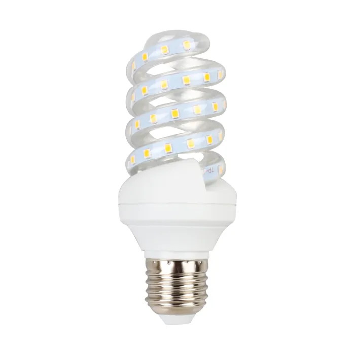 Pack 5 Bombilla de Espiral LED B59 W E27 - Aigostar, Fria 6400K