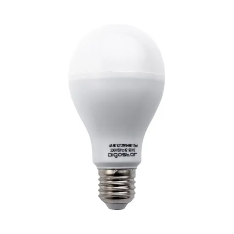 PACK 5 Bombilla LED A5 A67 20W E27 - AIGOSTAR