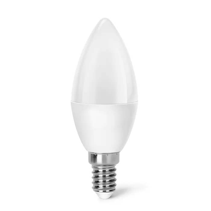 Pack 5 Bombilla LED A5 C37 6 W E14 - Aigostar, Fria 6400K