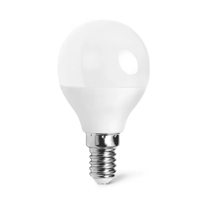 Pack 5 Bombilla LED A5 G45 6 W E14 - Aigostar, Fria 6400K