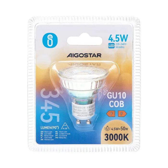 Bombilla LED A5 GU10 4.5W - AIGOSTAR