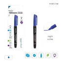 Marcador Permanente con Punta Fina 1pz Azul Pryma