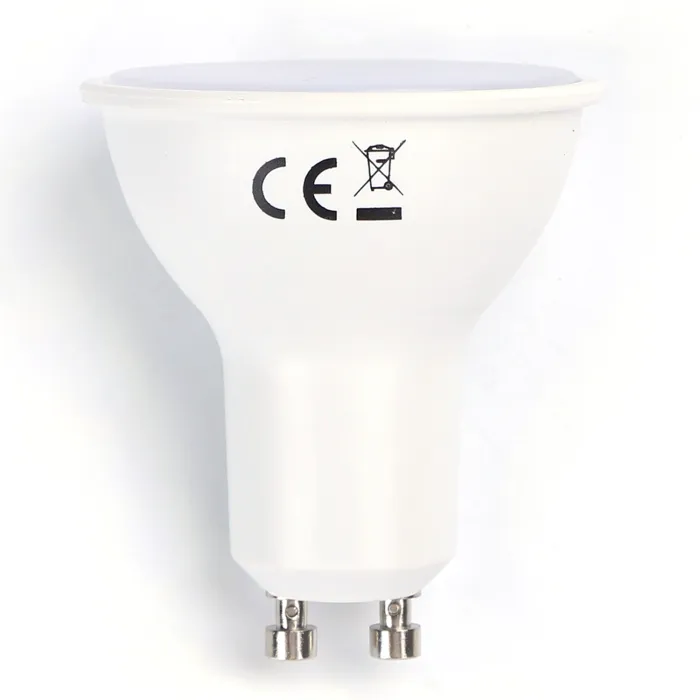 Pack 5 Bombilla LED A5 GU10 4 W - Aigostar, Fria 6400K