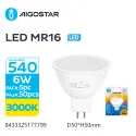 Bombilla LED A5 MR16 6W - AIGOSTAR