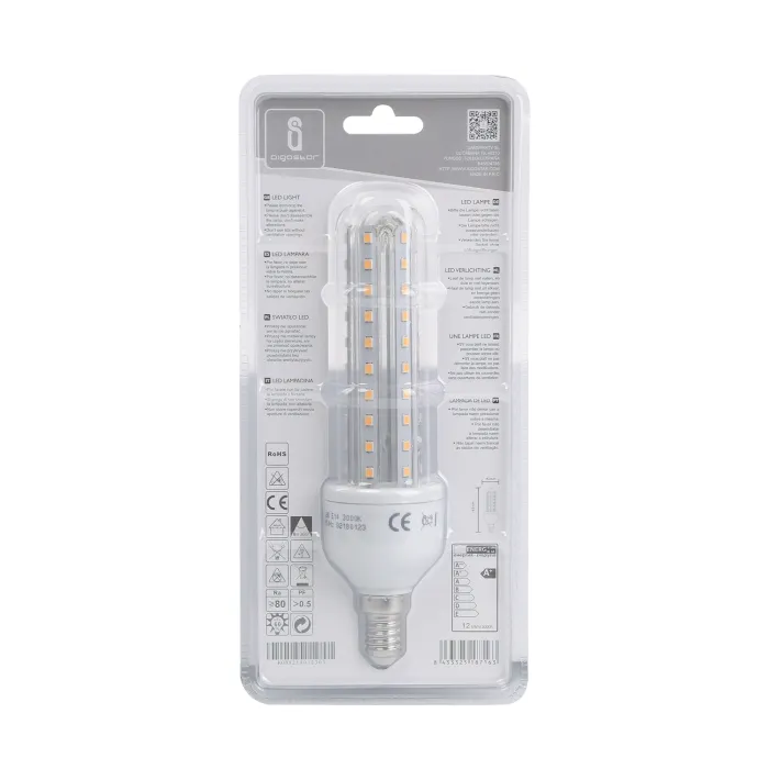 Bombilla LED B5 T3 3U 12W E14 - AIGOSTAR