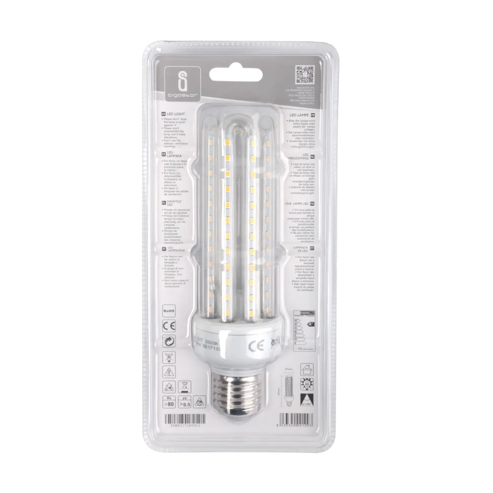 Bombilla LED B5 T3 4U 19W E27 - AIGOSTAR