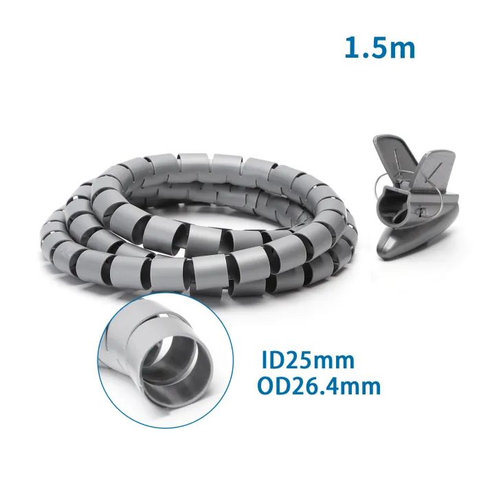 Kit de organización de cables 1,5 m - Aigostar, 25 mm