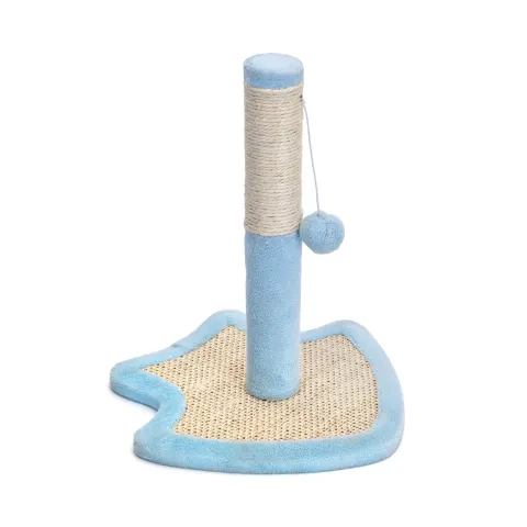 Rascador para gatos en forma de pez(Azul,L33.5*W33.5*H38cm) - NOBLEZA