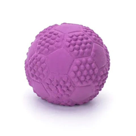 Juguete para Mascota Pelota de Fútbol Colorida - NOBLEZA