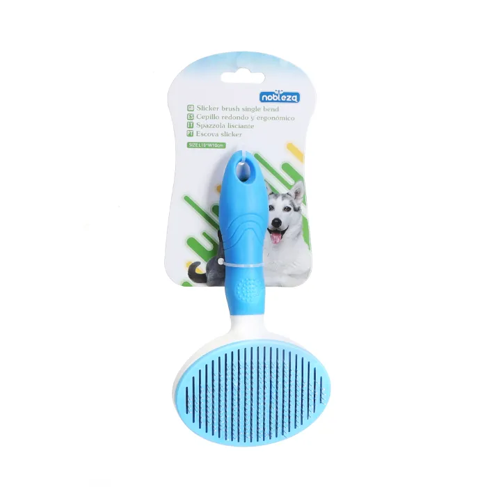 Cepillo para Mascotas Azul Claro - Nobleza, S