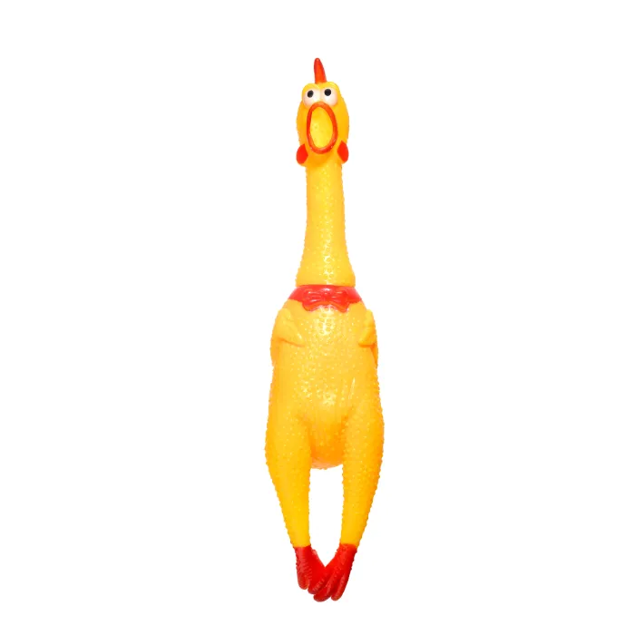 Juguete de Pollo con Sonido, 32 cm