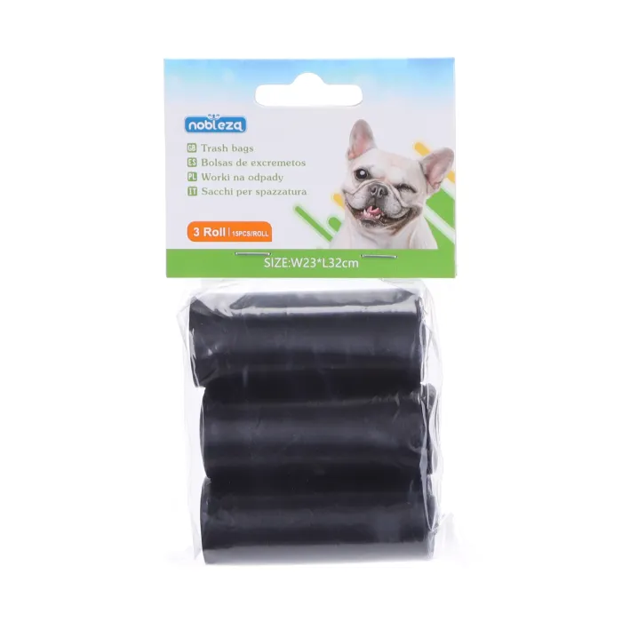 Bolsas para excrementos de mascota - Nobleza, Pack 6