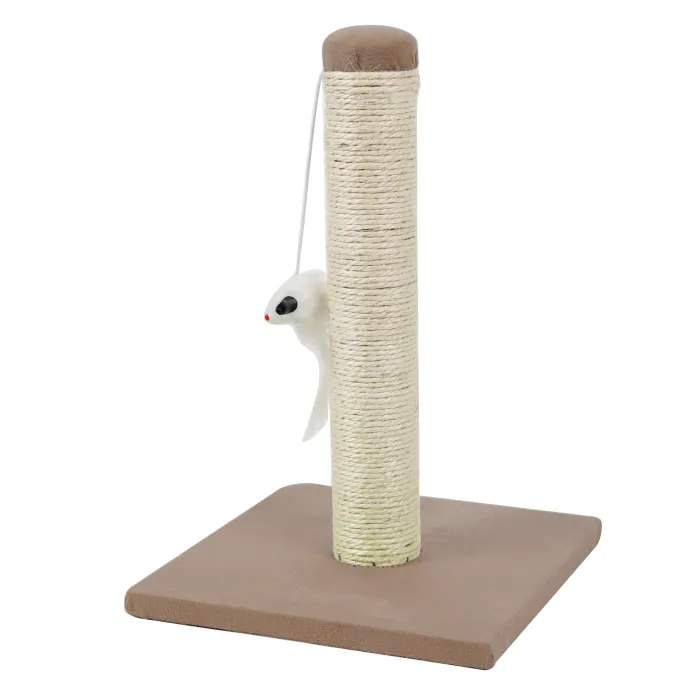 Rascador para Gato Tipo Columna - Nobleza, Marrón