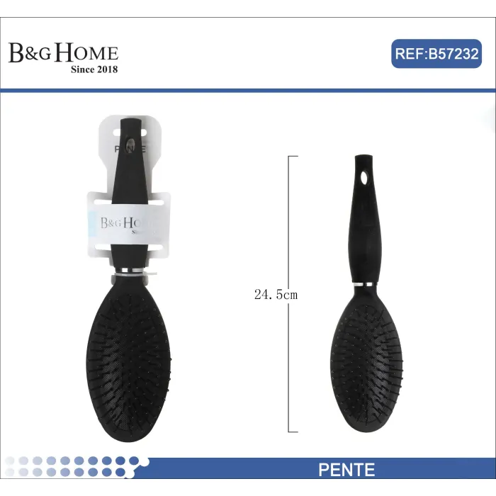 Peine de Belleza Ovalado 1 Pieza 24.5CM - B&G HOME