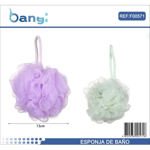 Esponja de baño para ducha de malla - B&G HOME