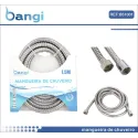 Manguera de Ducha Doble Gancho de Acero Inoxidable de 2 Metros - B&...