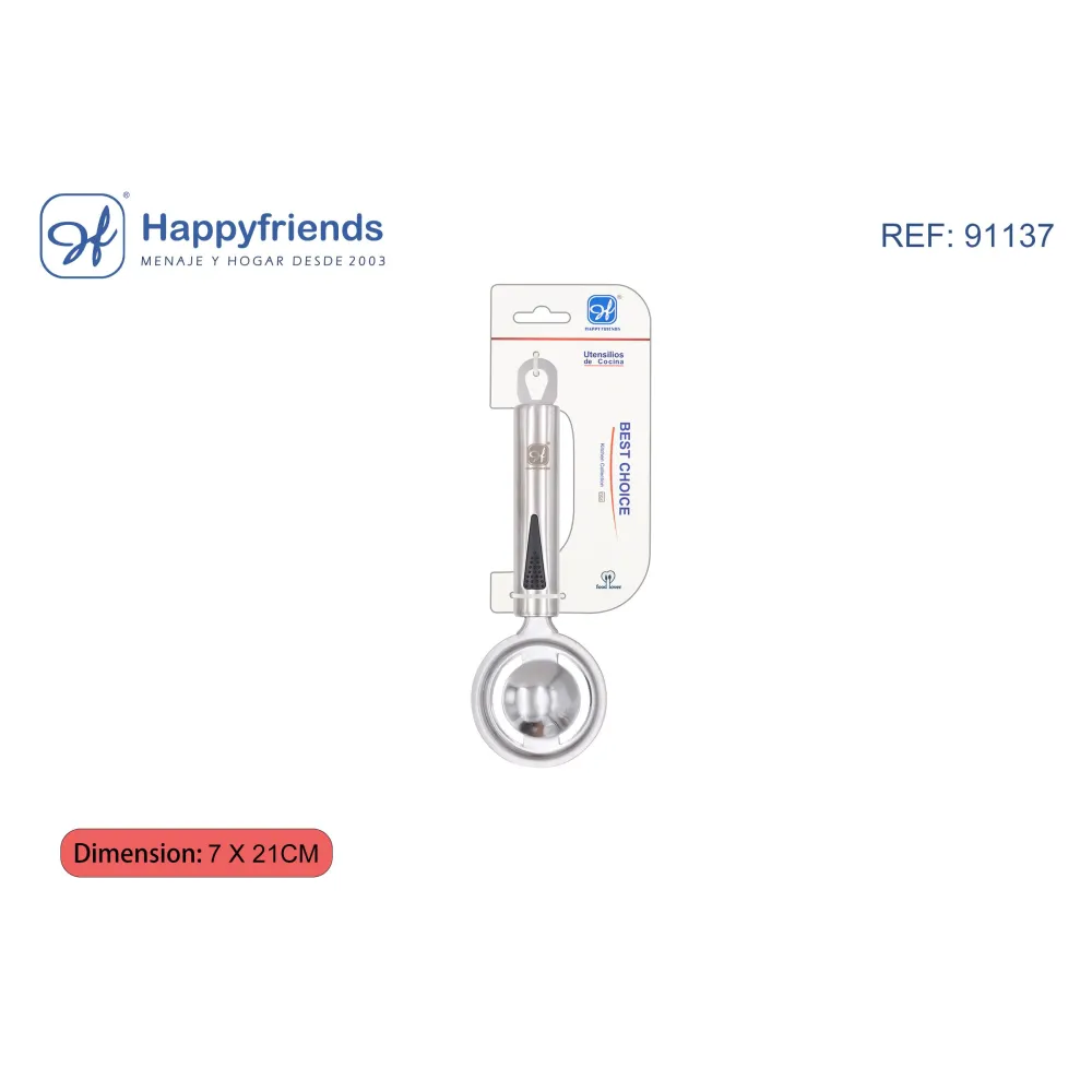 SEPARADOR DE LLEMAS ACERO INOXIDABLE 7CM - HAPPY FRIEND