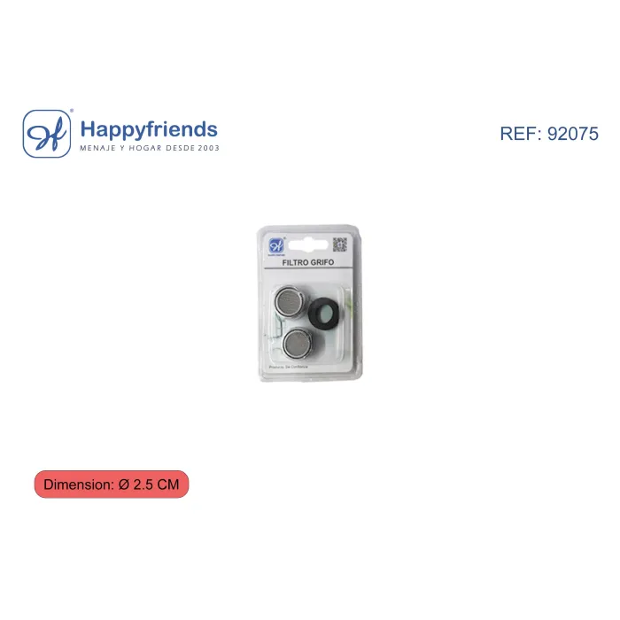 Filtro para Grifo P/2 2.5cm - Happy Friend