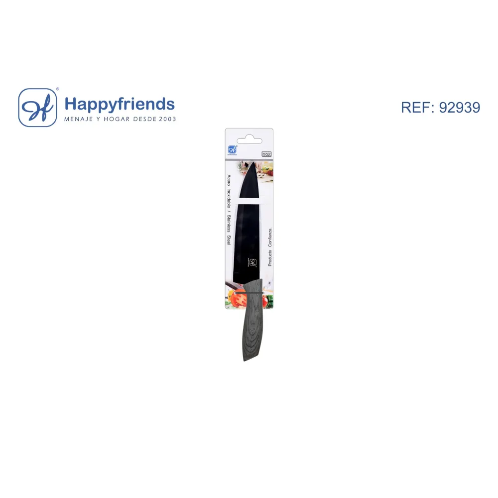 Cuchillo Chef - Happy Friend: Precisión y eficiencia en tu cocina.
