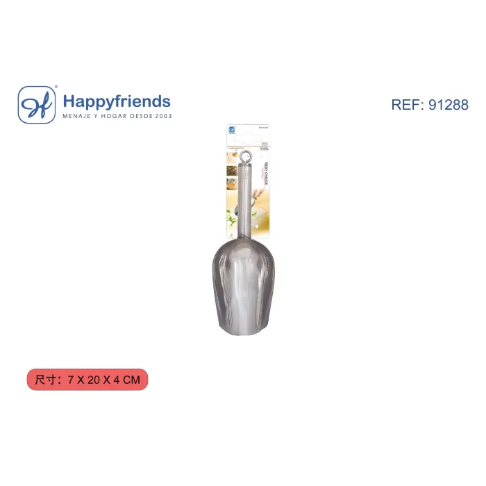 Librador Acero Inoxidable - Happy Friend, 8"
