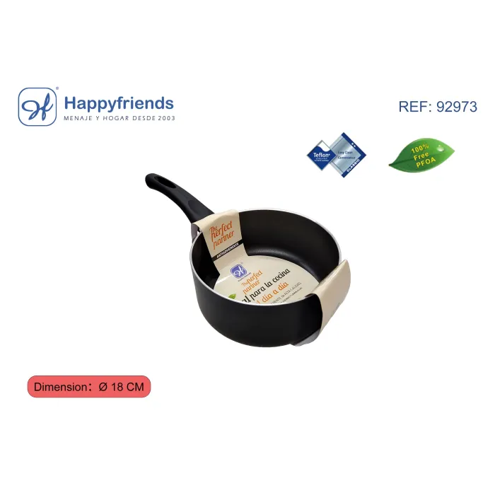 Cazo de Aluminio para Inducción - Happy Friend, Ø18 cm