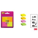 Notas Super Sticky pack 4 bloques x 45 hojas Post it