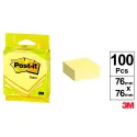 Bloc de Notas Canary Yellow 76x76mm Post it