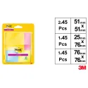 Super Sticky Notas y Mininotas 45 hojas Post it