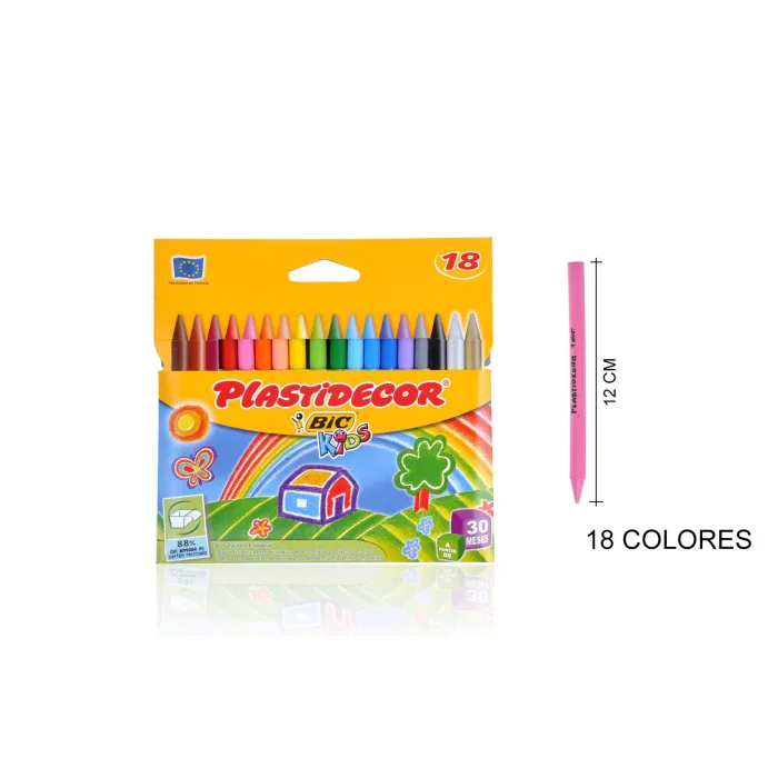 Ceras Plastidecor 18U - BIC