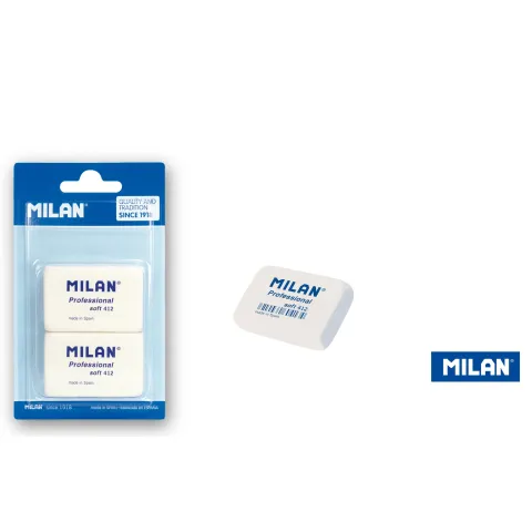 Goma profesional Soft 412 2 psc - Goma Milan
