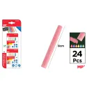 Tizas de Colores Blister 24 Uds 8cm - MP