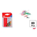 Clips de colores 28mm 80uds - MP
