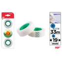 Cinta Adhesiva Invisible 18mmx33m 3uds - MP