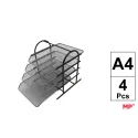 Portapapeles A4 con 4 Estantes - MP