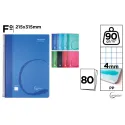 Cuaderno Esp. Fº 80H 90gr. PP - MP