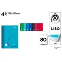 Cuaderno Espiralado 4º 80H 90gr Liso PP - MP