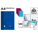 Cuaderno PP A4 120h Cuadrícula - MP