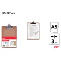 Carpeta de Madera con Pinza A5 - MP