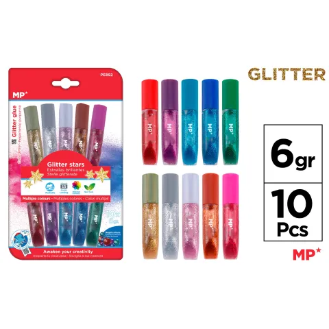 Pegamento con purpurina oscura - MP